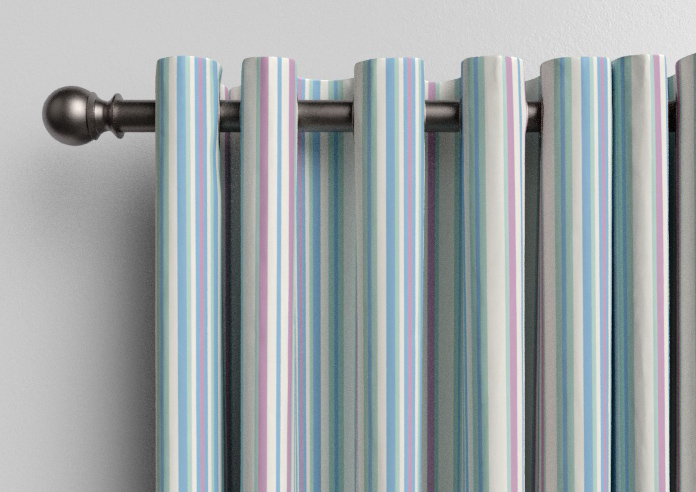 The British Stripe Co. Elizabeth, Brighton No.2 - Made to Measure Curtains - Image 12